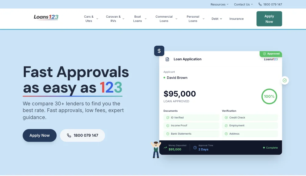 Desktop website design